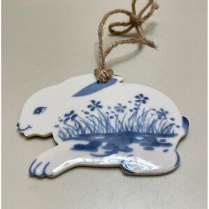 Russ Pottery Bunny Ornament Number 2563